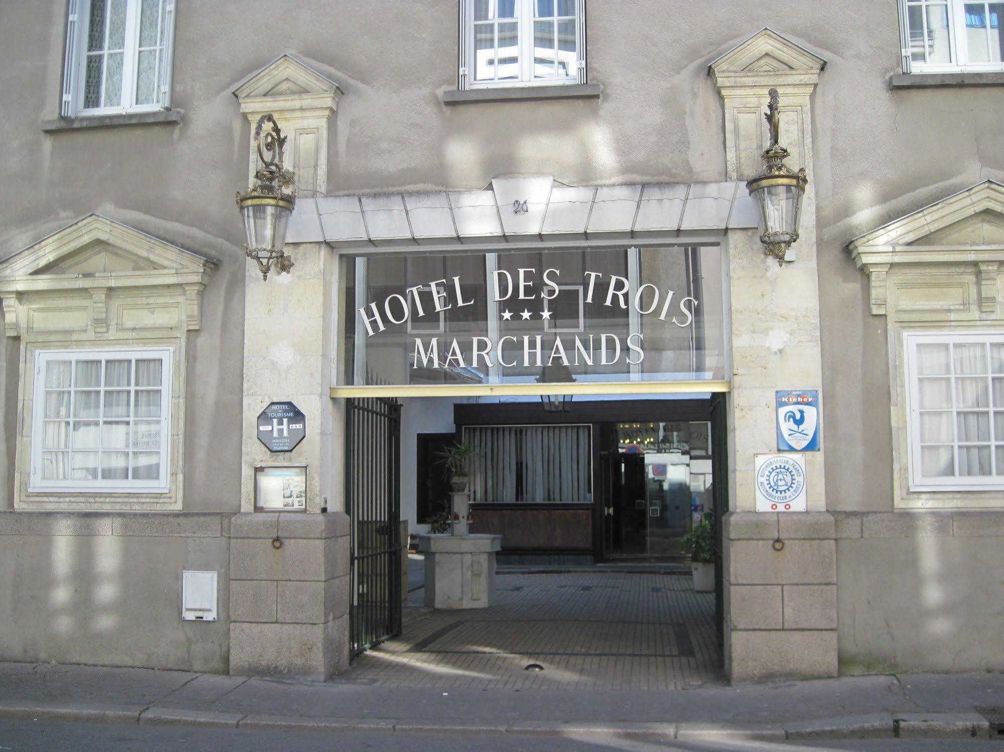 נאנט Hotel Des 3 Marchands מראה חיצוני תמונה